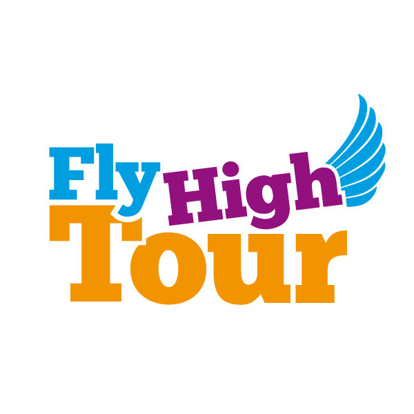 Fly High Tour logo design